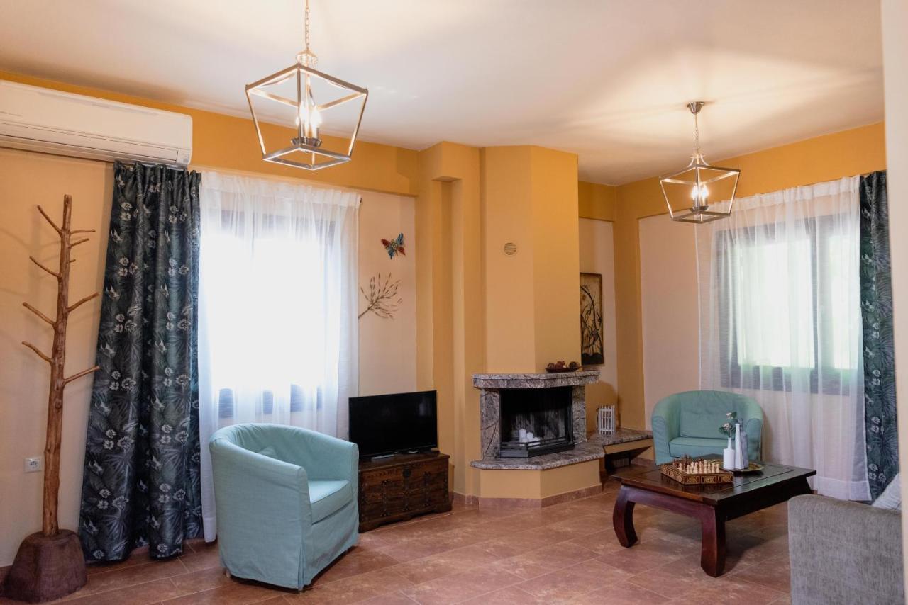 Villa Karavos Grove Káto Lekhónia Exterior foto